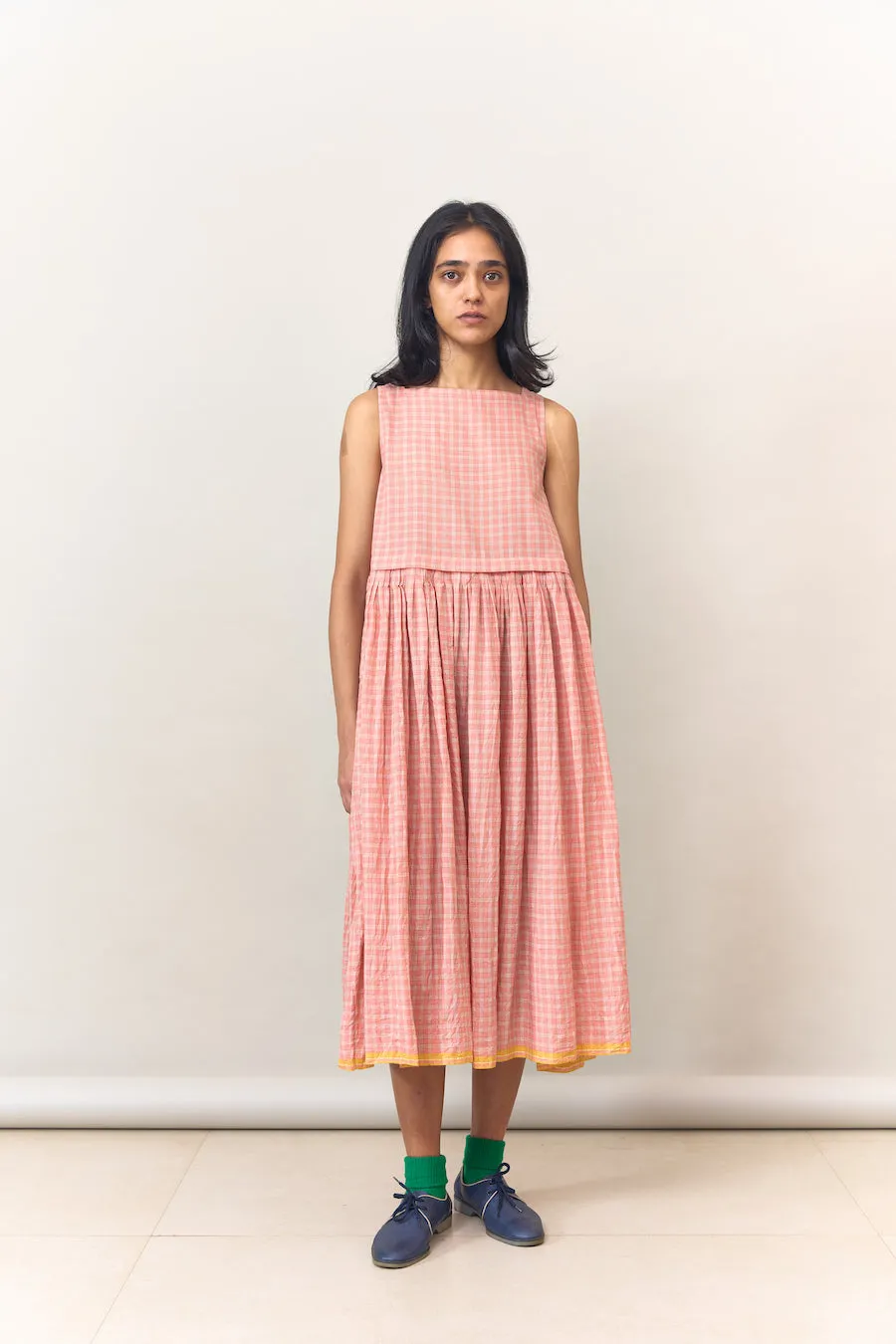 ANNA - PINK CHECKS sold by Runaway Bicycle product image thumbnail 3
