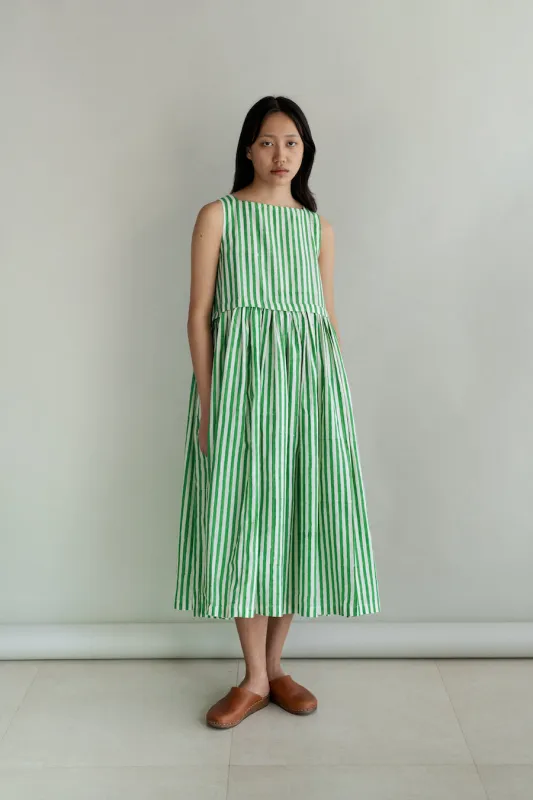 ANNA - GREEN STRIPE made by Runaway Bicycle