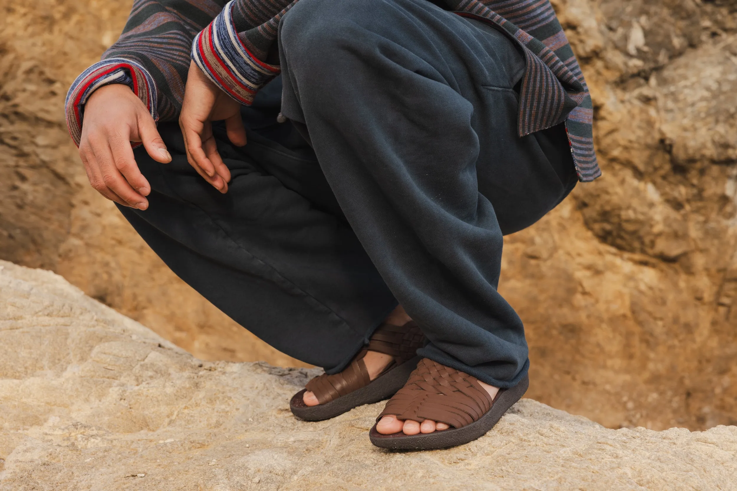 Canyon | Vegan Leather | Rubber | Bison | Bison sold by Malibu Sandles product image thumbnail 2
