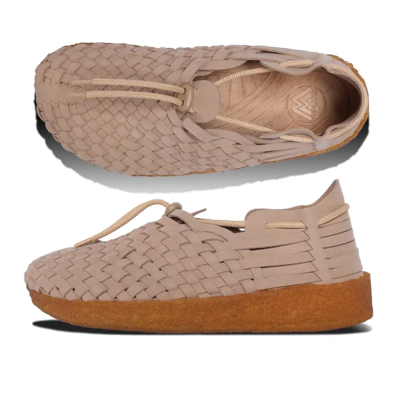Latigo | Suede Vegan Leather | Crepe | Beige made by Malibu Sandles