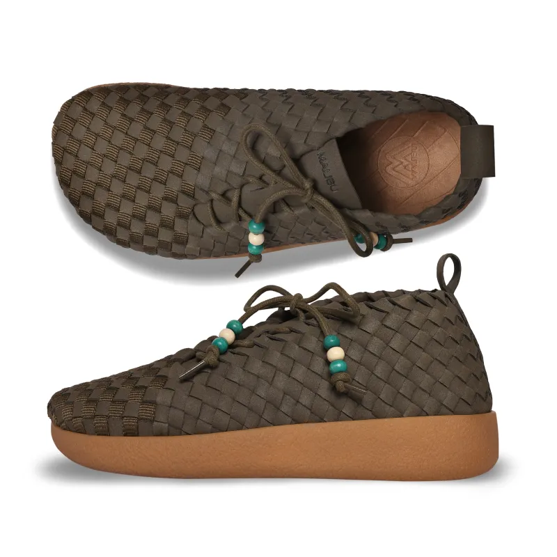 Matador Chukka Low | Mixed Material | Rubber | Olive | Tan made by Malibu Sandles