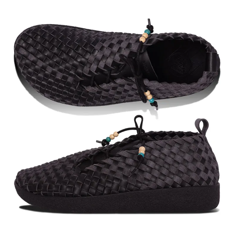 Matador Chukka Low | Vegan Leather | Rubber | Black | Black made by Malibu Sandles