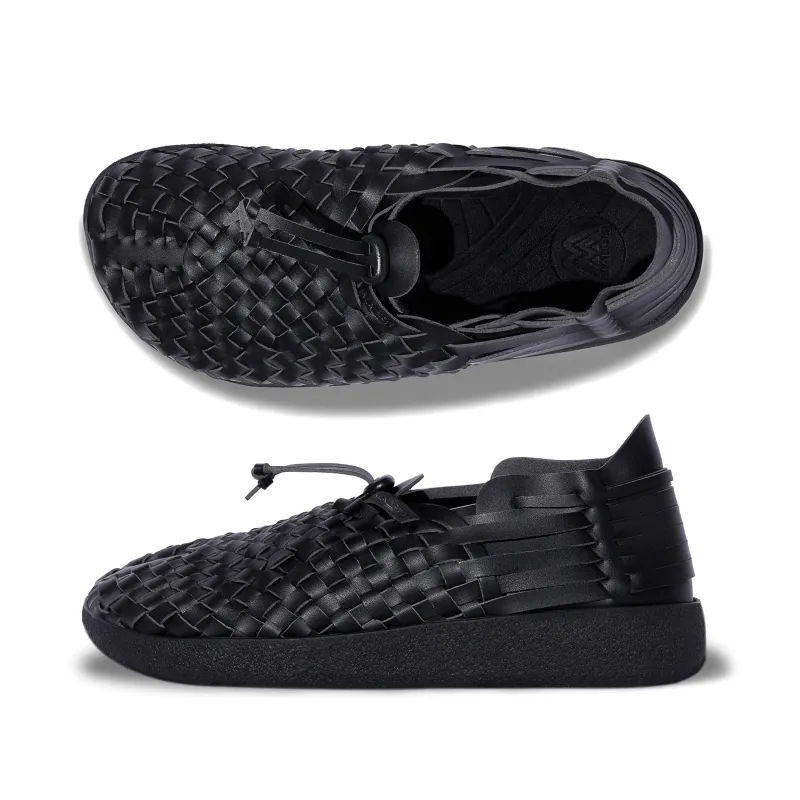 Latigo | Vegan Leather | Rubber | Black | Black made by Malibu Sandles