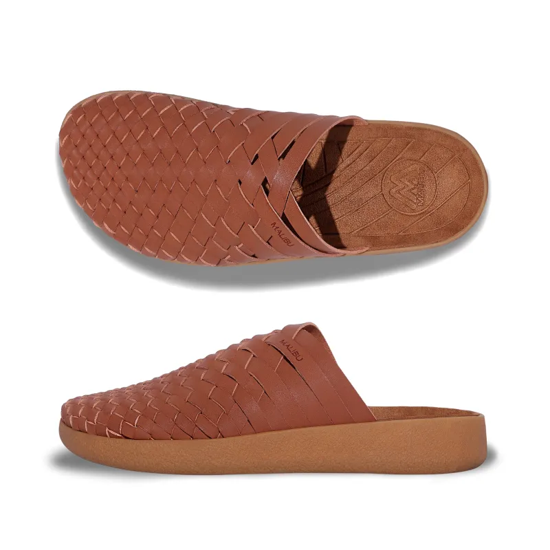 Colony Mule | Vegan Leather | Crepe Rubber | Whiskey made by Malibu Sandles