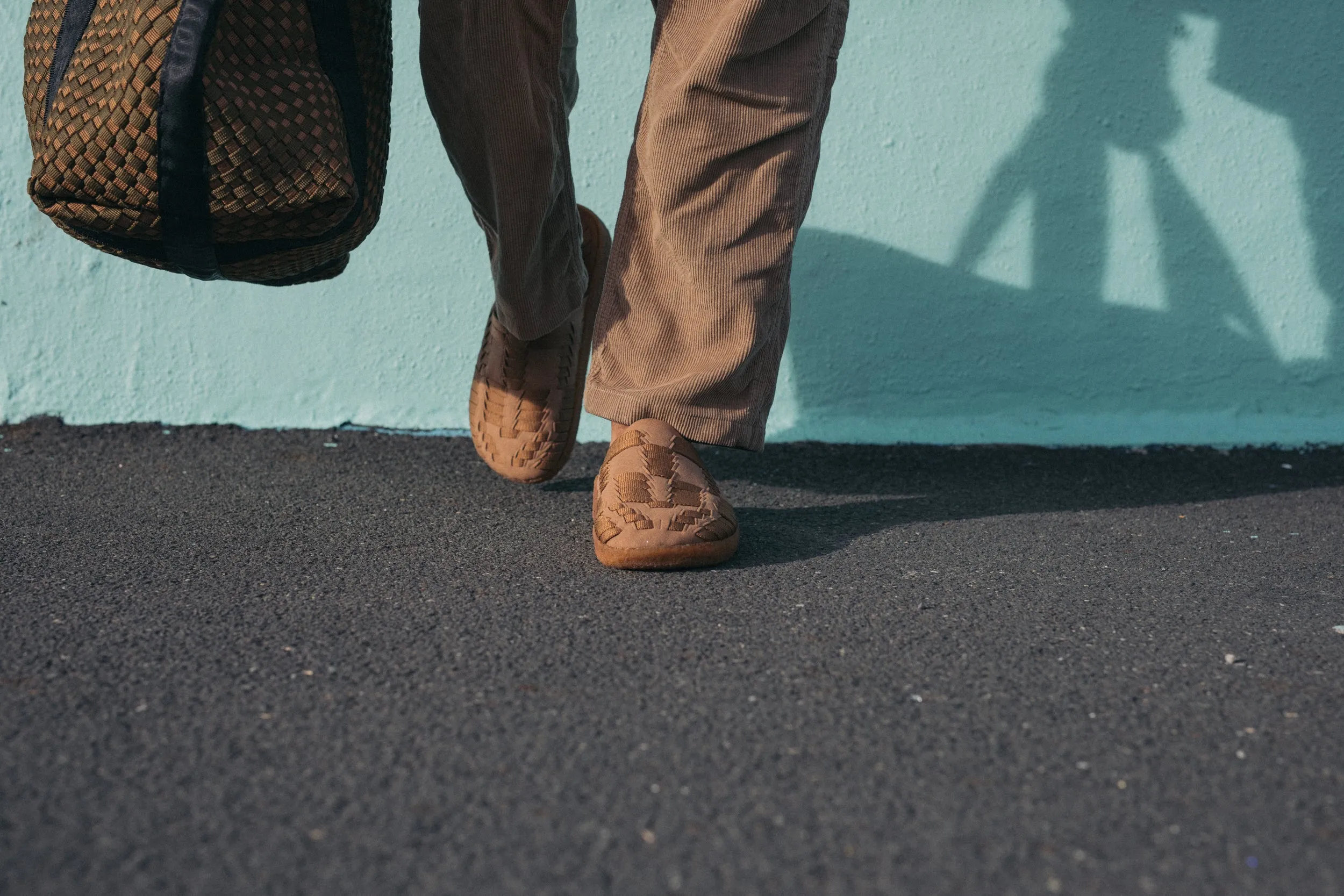 Men's Thunderbird | Suede Vegan | Nylon | Crepe | Coyote sold by Malibu Sandles product image thumbnail 4