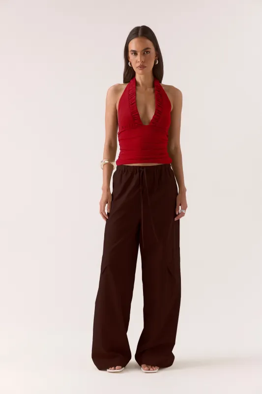 ALORA TOP - CHERRY made by SOVERE