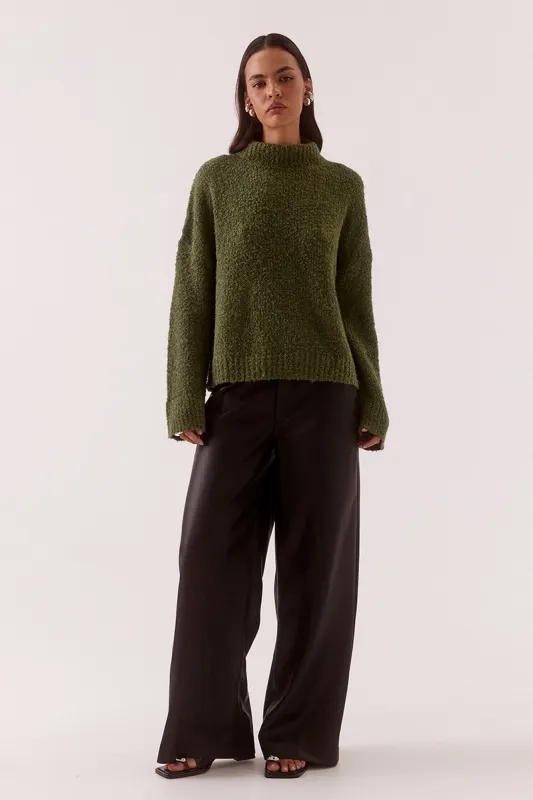 VERSE SWEATER - KHAKI made by SOVERE