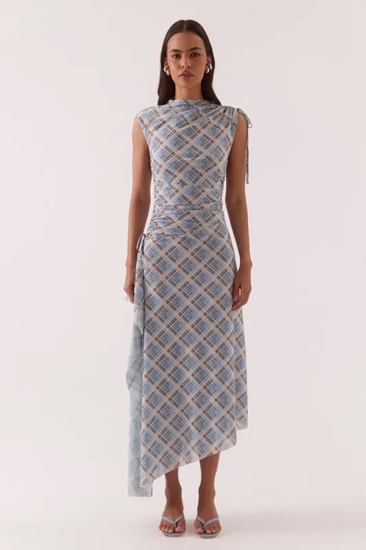 NOVALYN PLAID DRESS - CHECK made by SOVERE