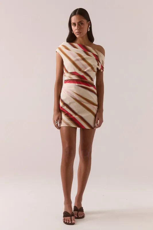 CYRUS MINI DRESS - LATTE made by SOVERE