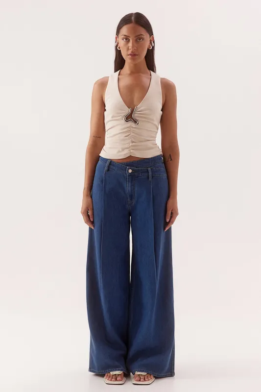 ELODIE PANT - CLASSIC BLUE made by SOVERE