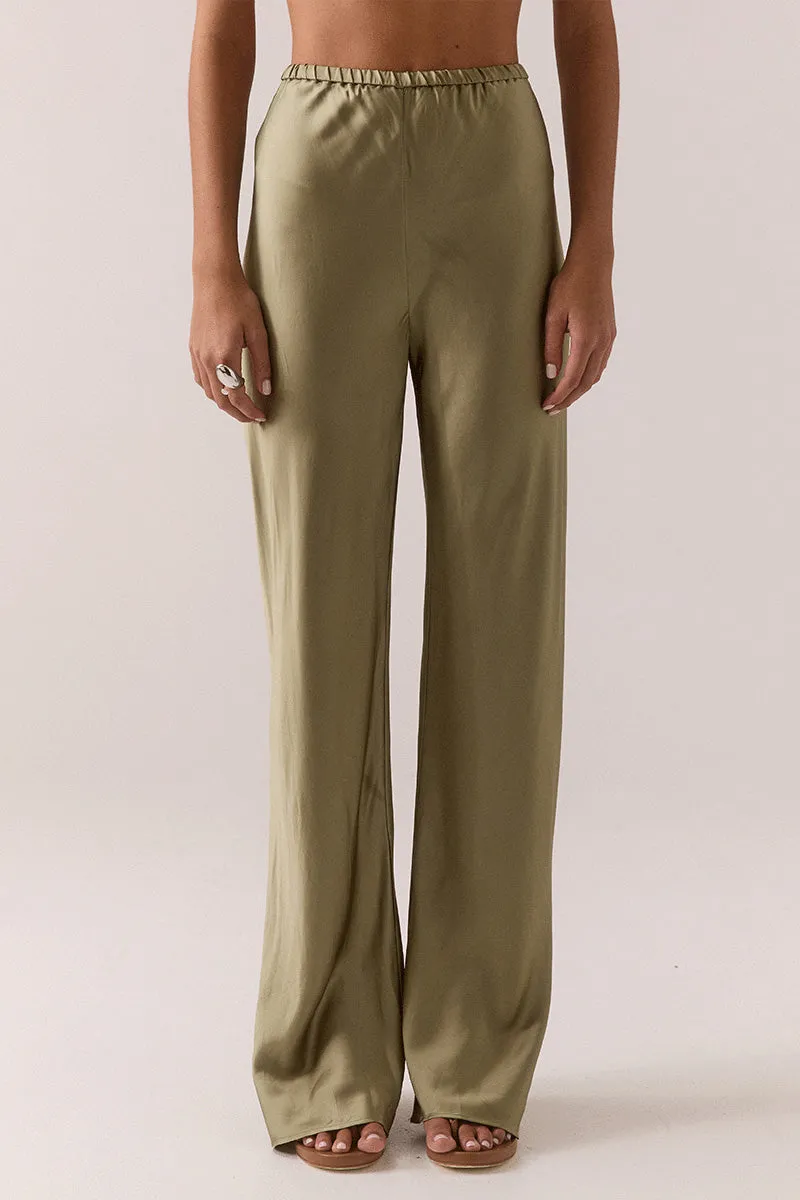BLAKE BIAS PANT - OLIVINE sold by SOVERE product image thumbnail 2