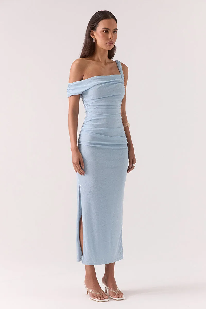 RUA ASYM DRESS - SKY sold by SOVERE product image thumbnail 3