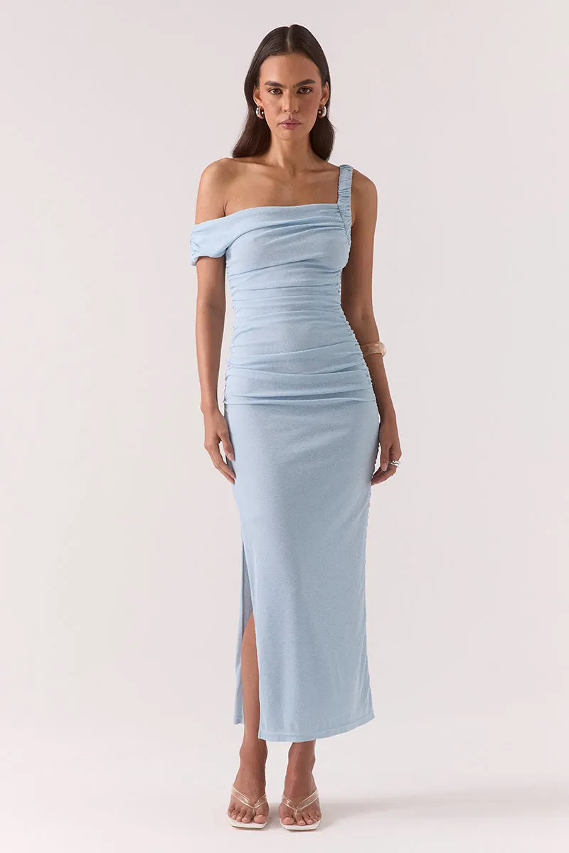 RUA ASYM DRESS - SKY sold by SOVERE