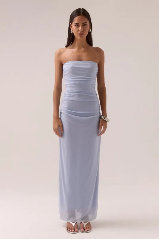 MYRIAD BOLERO DRESS - COOL BLUE made by SOVERE