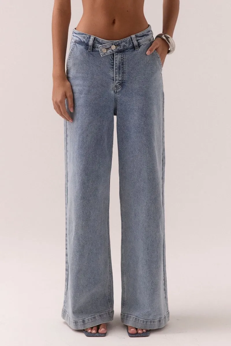 ETCH DENIM JEANS - HERITAGE BLUE sold by SOVERE product image thumbnail 3