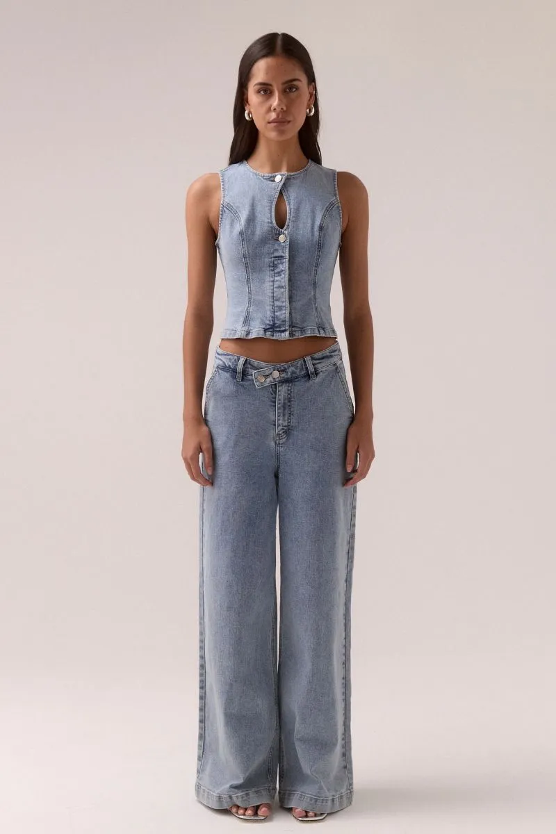 ETCH DENIM JEANS - HERITAGE BLUE sold by SOVERE