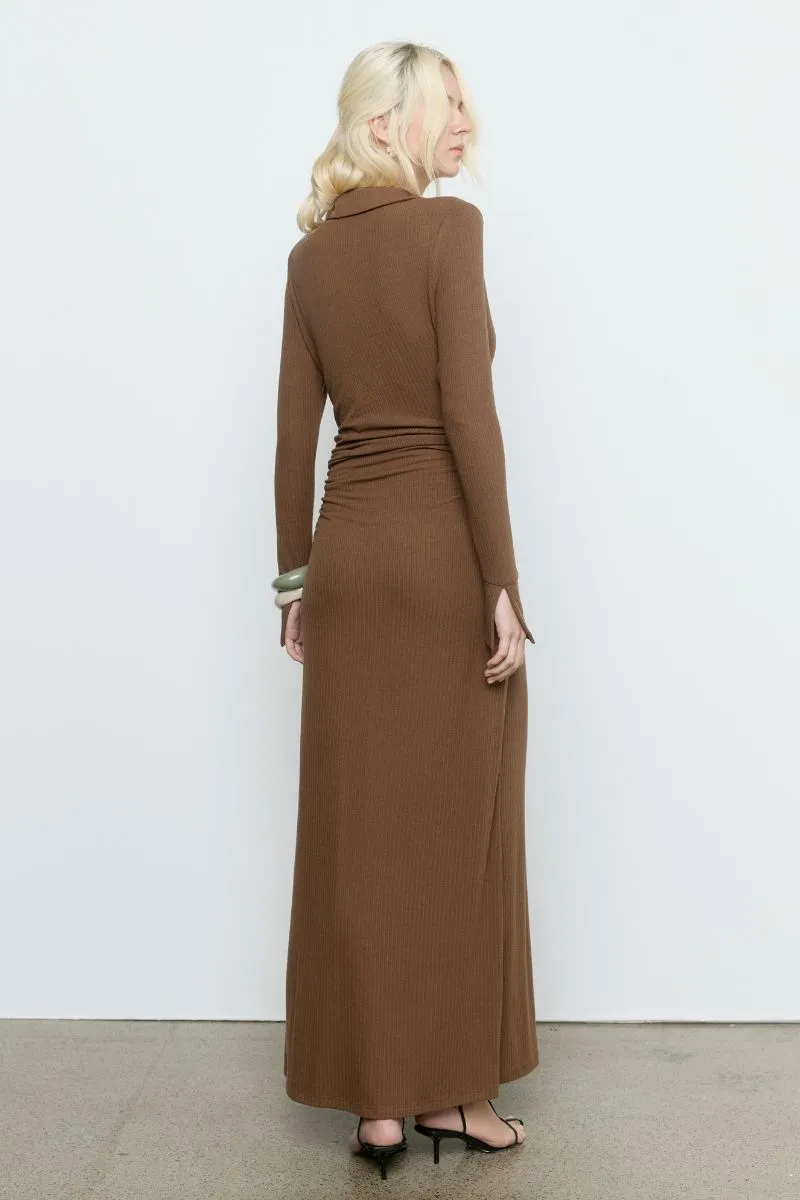 EMILE DRESS - NUTMEG sold by SOVERE product image thumbnail 4