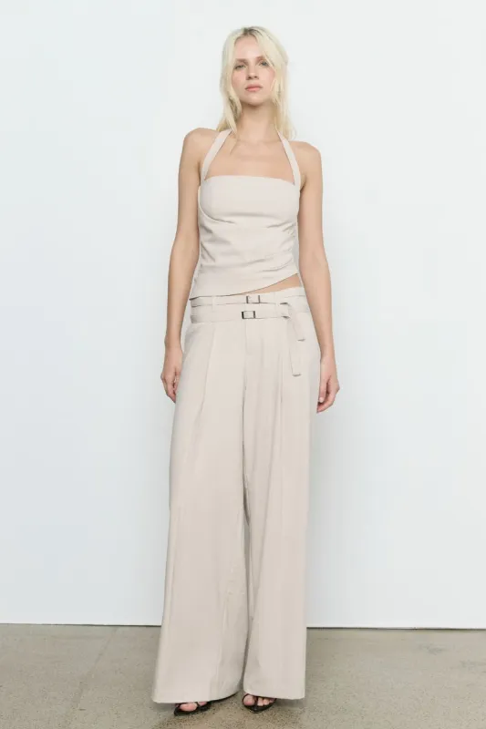 PRIYA TOP - BEIGE made by SOVERE