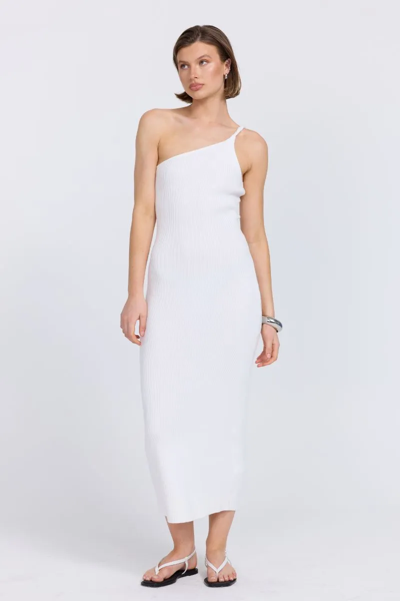 DUALITY LAYERED DRESS - PACIFIC BLUE/OFFWHITE sold by SOVERE product image thumbnail 3
