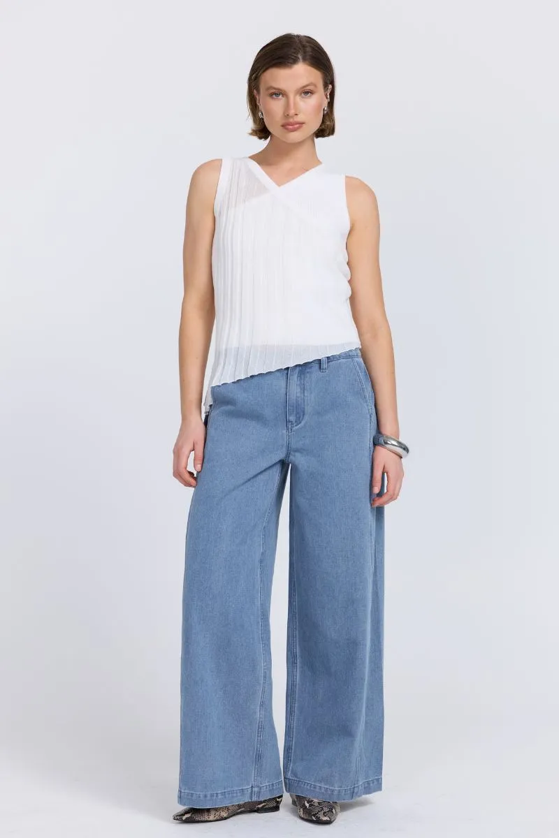 DUALITY LAYERED TANK - OFF WHITE sold by SOVERE