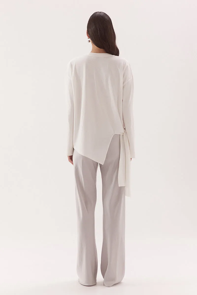 BLAKE LONGSLEEVE TEE - VANILLA sold by SOVERE product image thumbnail 4