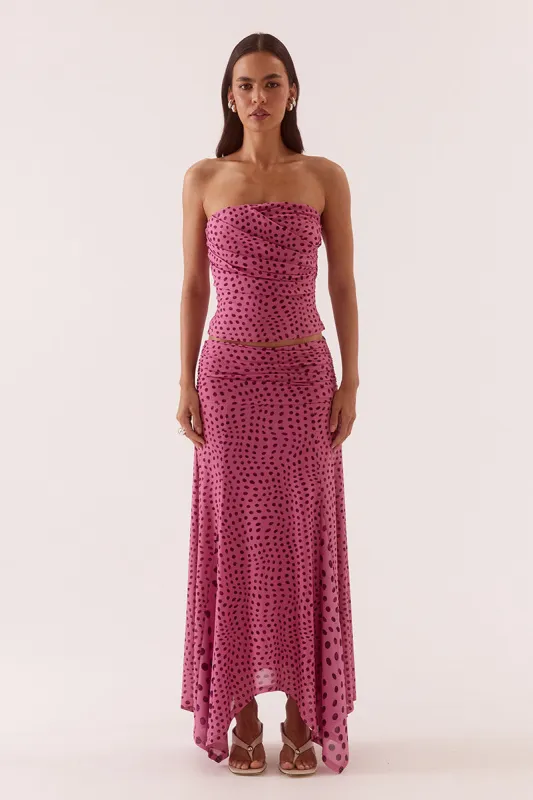 ZURI SKIRT - MAUVE made by SOVERE