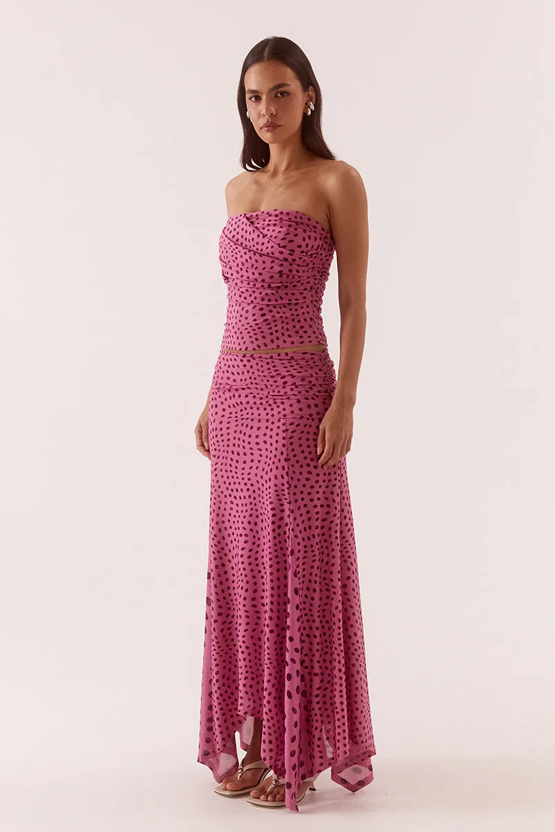 ZURI STRAPLESS TOP - MAUVE sold by SOVERE product image thumbnail 4