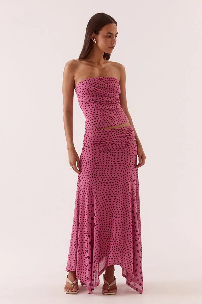 ZURI STRAPLESS TOP - MAUVE sold by SOVERE product image thumbnail 3