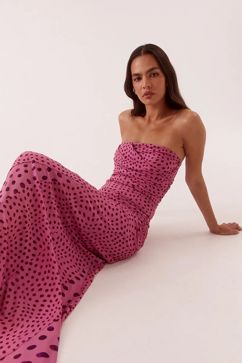 ZURI STRAPLESS TOP - MAUVE sold by SOVERE product image thumbnail 2