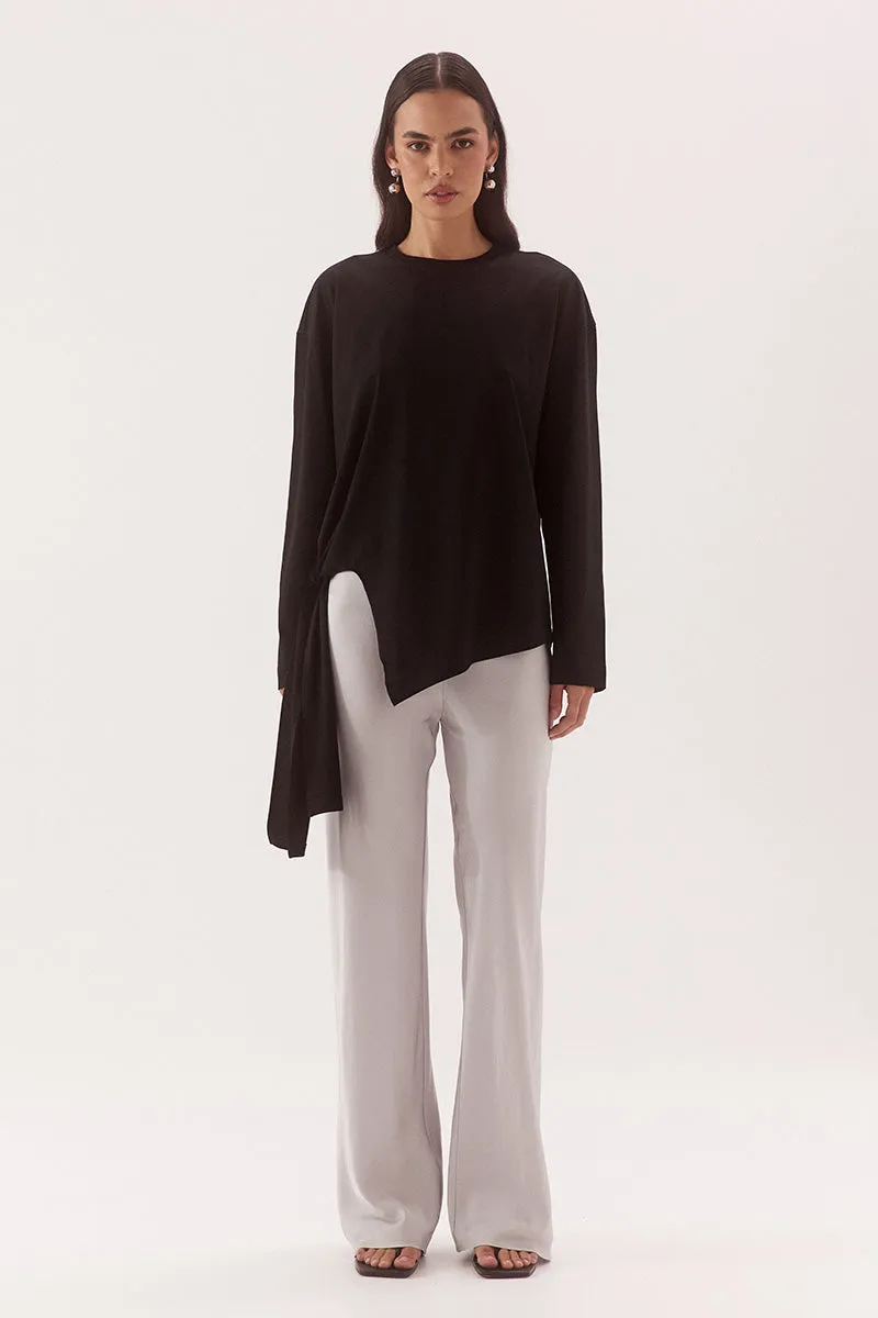 BLAKE LONGSLEEVE TEE - BLACK sold by SOVERE