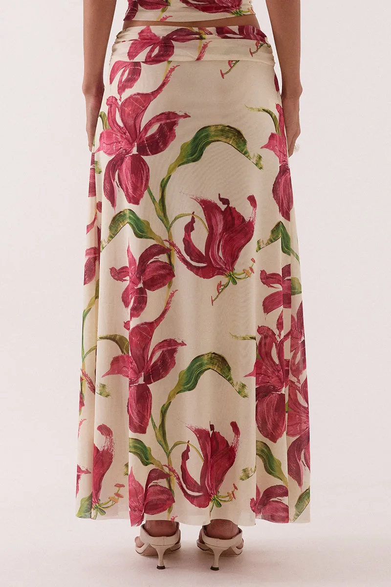 AZALEA SKIRT - CREAM sold by SOVERE product image thumbnail 4