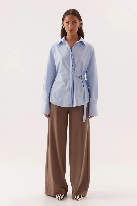 BLUME SHIRT - BLUE made by SOVERE