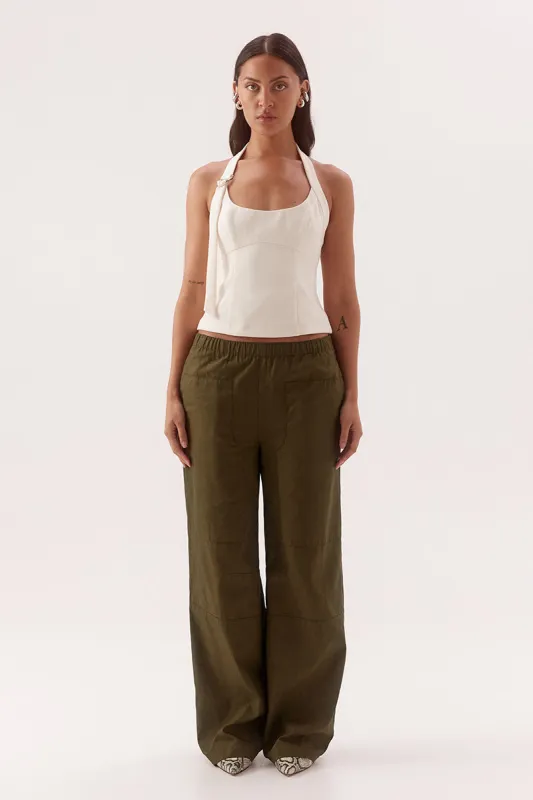 MAVI TOP - CHALK made by SOVERE