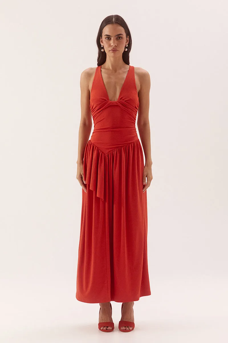TULLI DRESS - VERMILION sold by SOVERE product image thumbnail 3