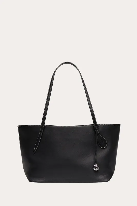 Sprout Tote Midi Black made by Liffner