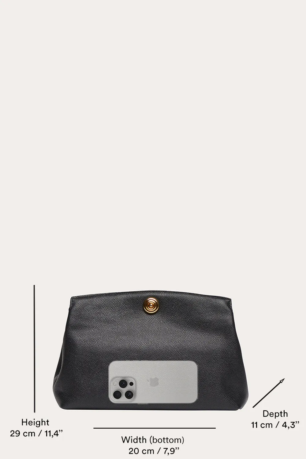 Pushlock Pouch Burgundy Suede sold by Liffner product image thumbnail 5