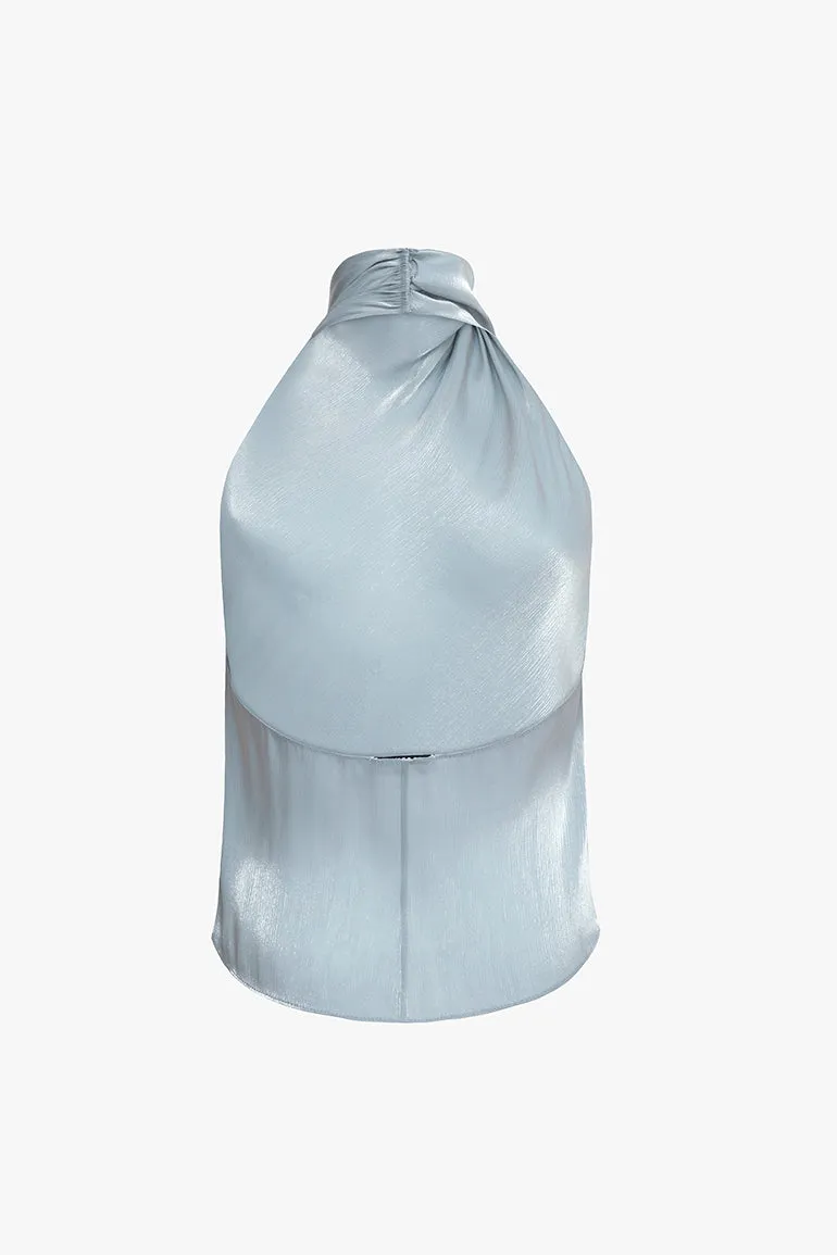 Moonstone Low Back Halter Top sold by PRINSCAVera product image thumbnail 2