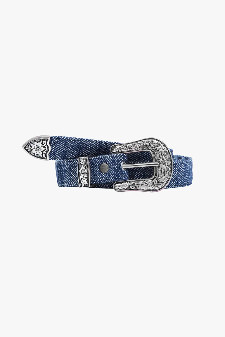 Navy Malfile Belt sold by PRINSCAVera