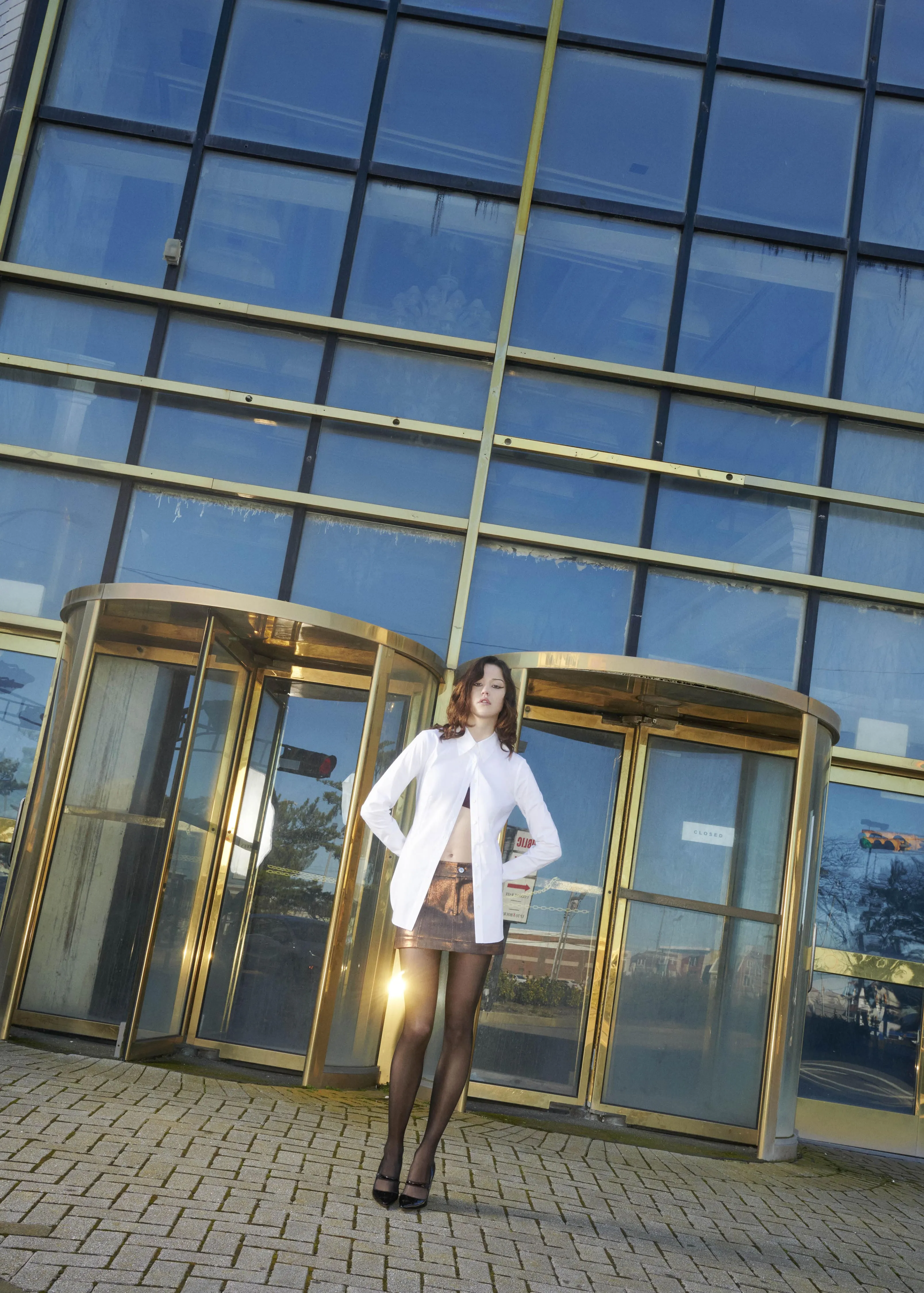 White Fitted Button Down sold by PRINSCAVera product image thumbnail 3