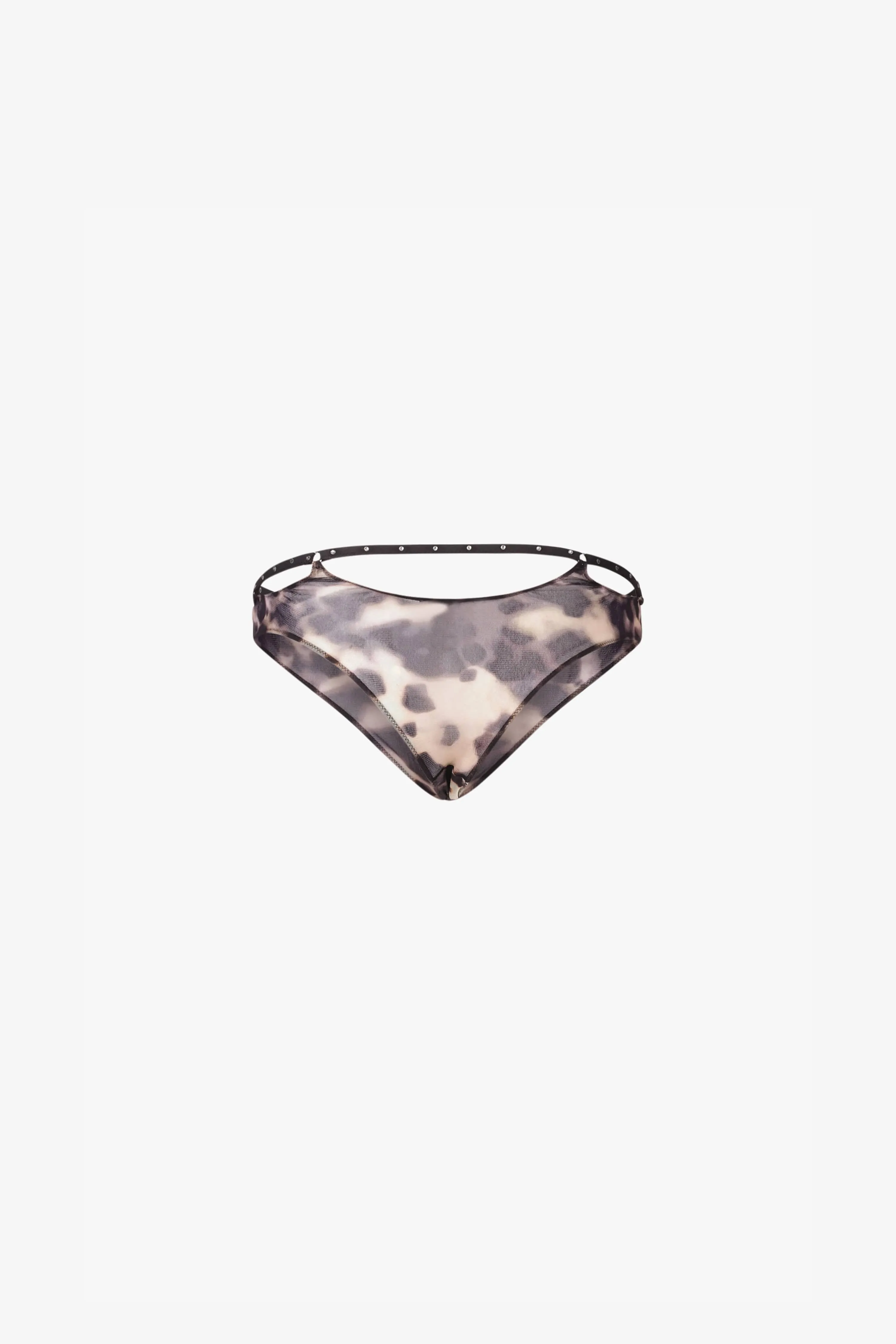 Tortoise Mesh Crystal Thong sold by PRINSCAVera product image thumbnail 2