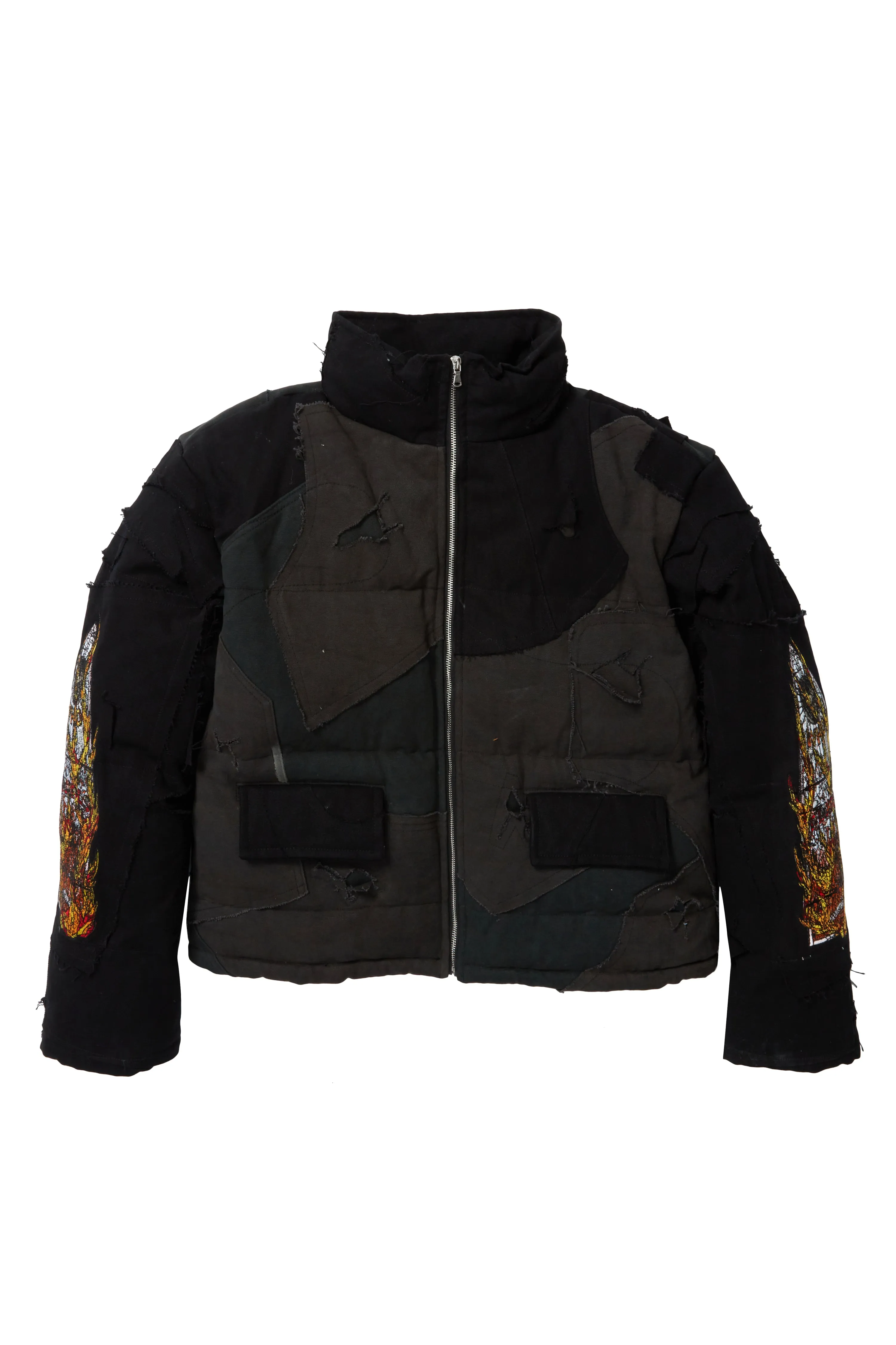 UPCYCLED PARKA COAL sold by WHO DECIDES WAR