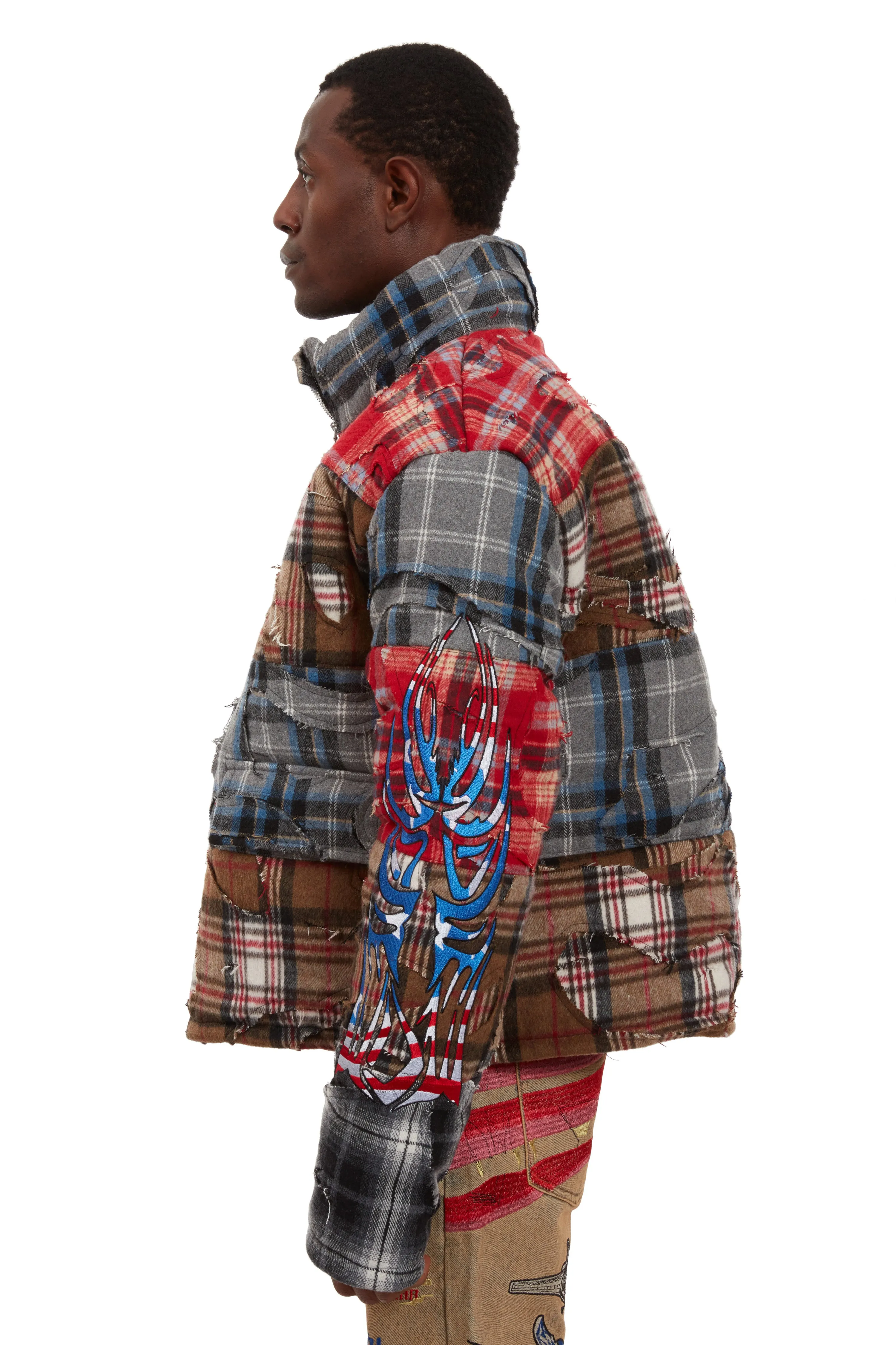 RUIN FLANNEL PARKA sold by WHO DECIDES WAR product image thumbnail 5