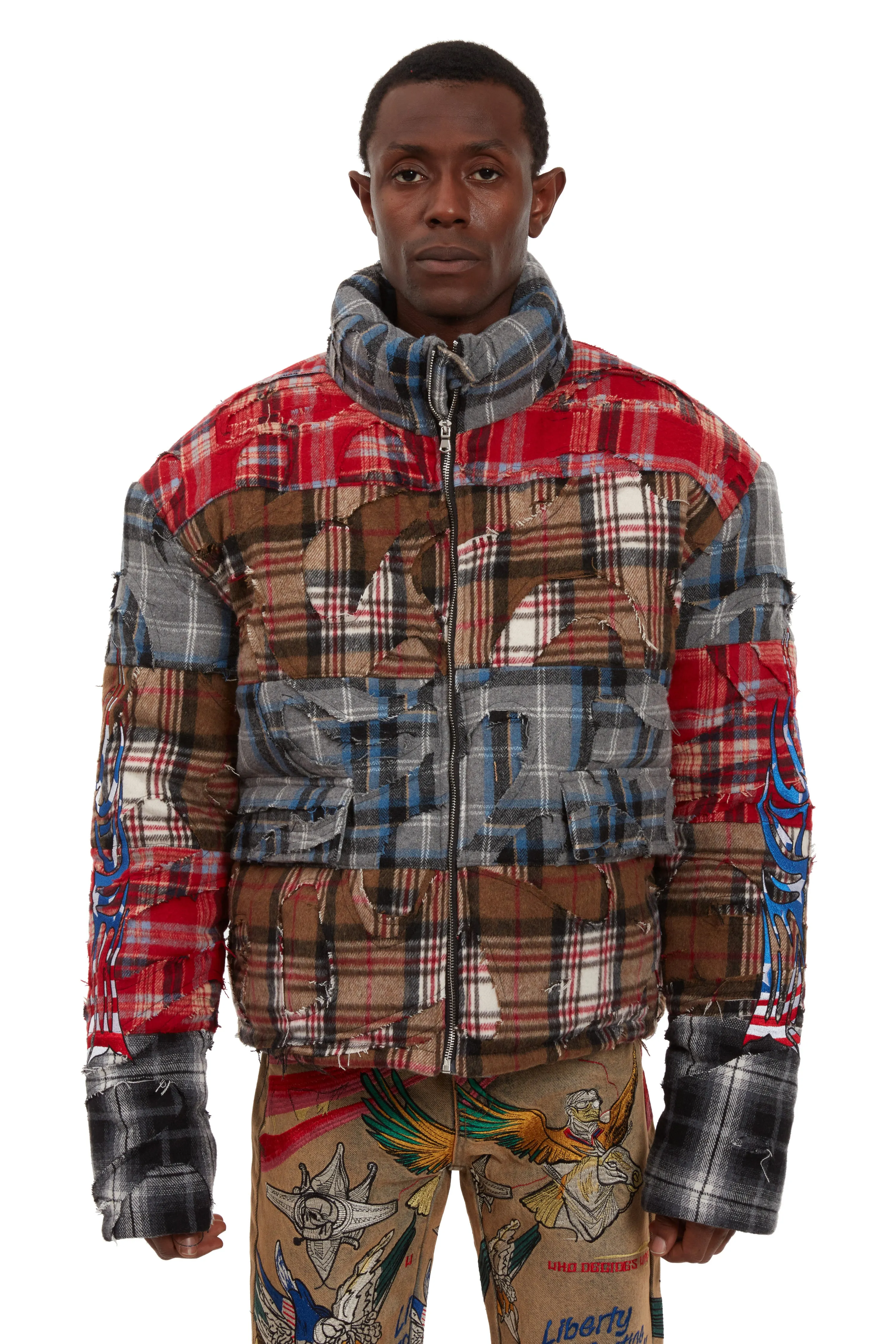 RUIN FLANNEL PARKA sold by WHO DECIDES WAR product image thumbnail 3