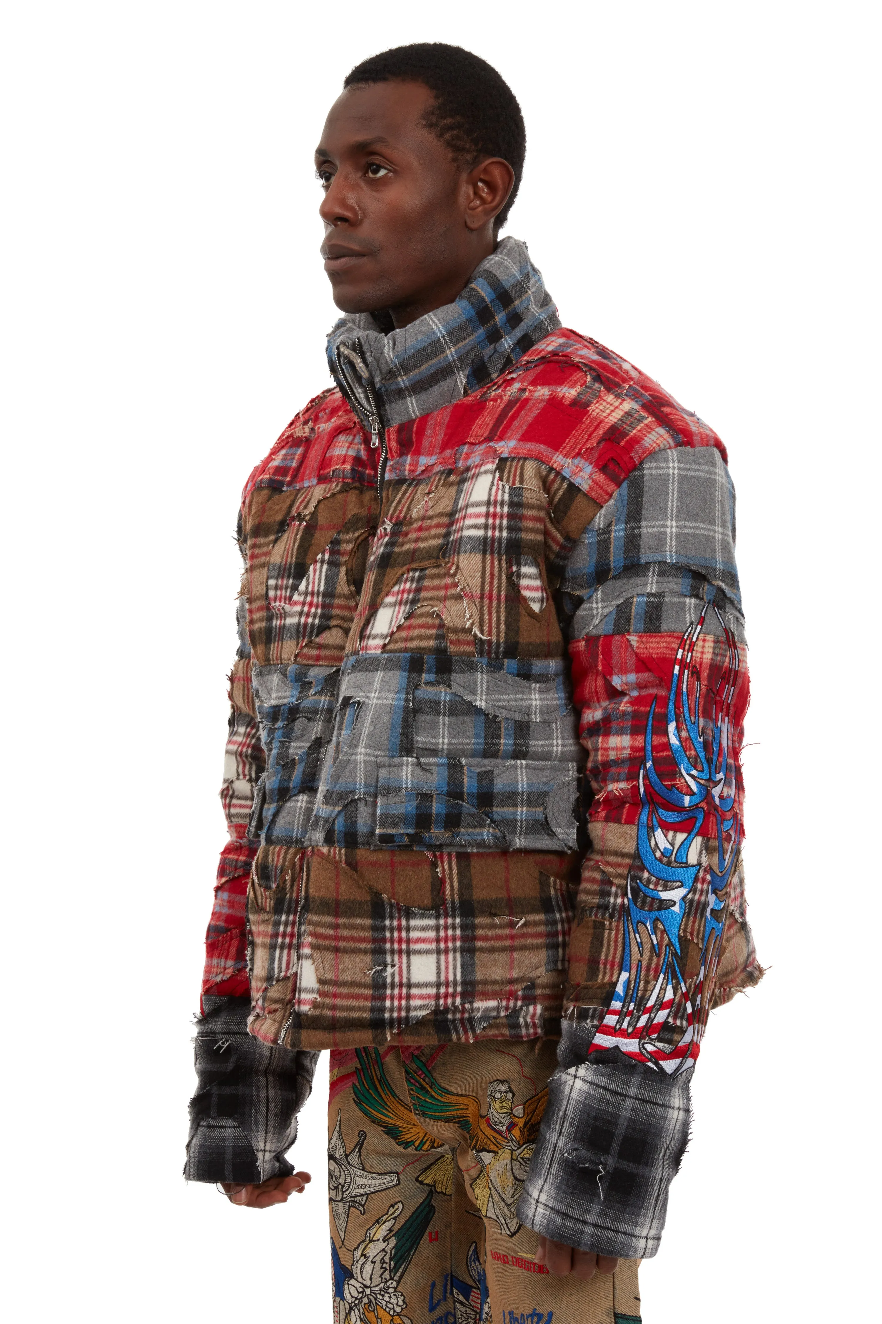 RUIN FLANNEL PARKA sold by WHO DECIDES WAR product image thumbnail 4