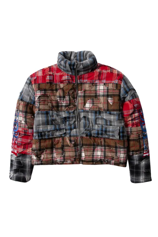 RUIN FLANNEL PARKA made by WHO DECIDES WAR