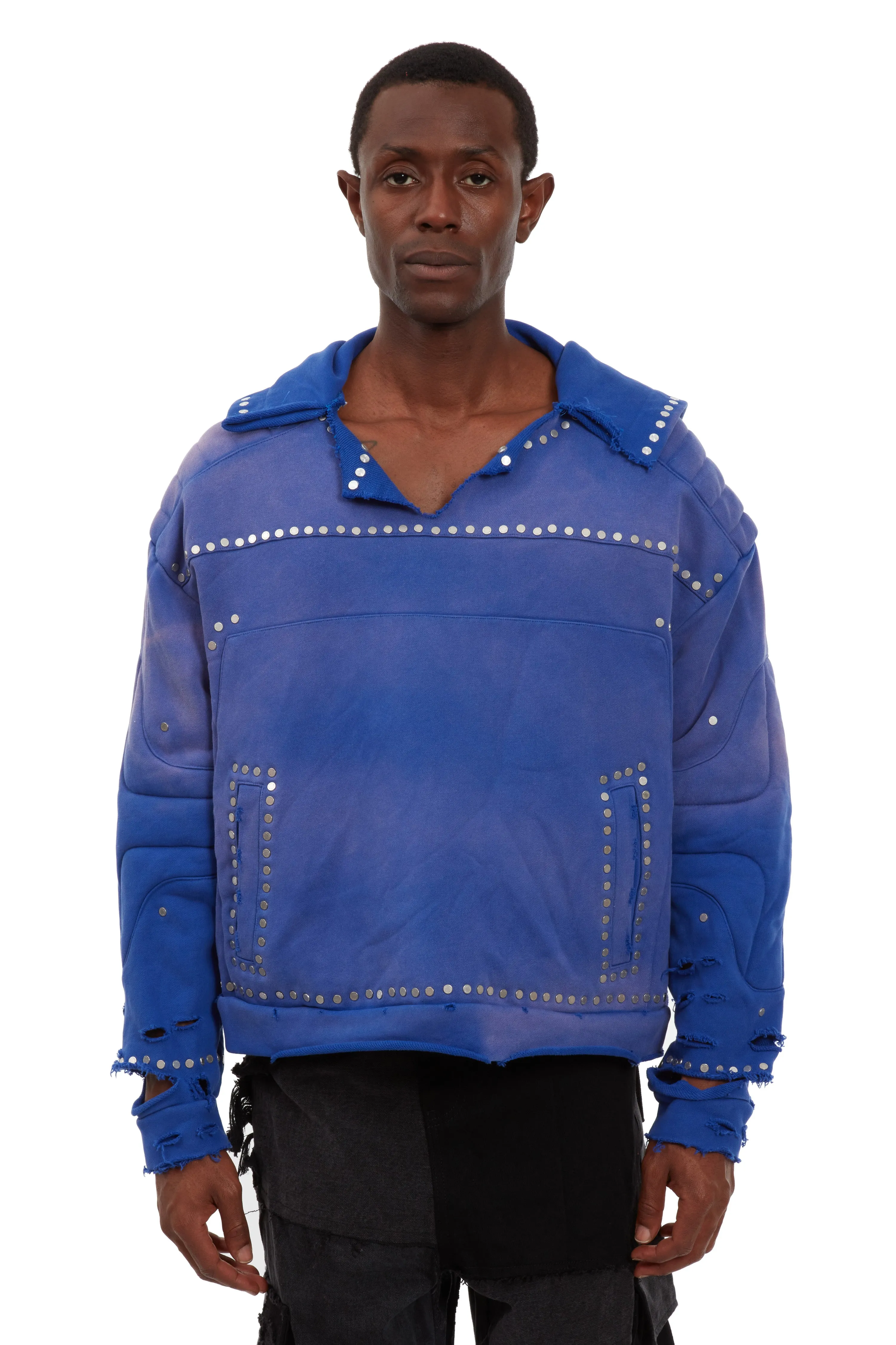 HARDWARE AMOUR HOODED PULLOVER sold by WHO DECIDES WAR product image thumbnail 3