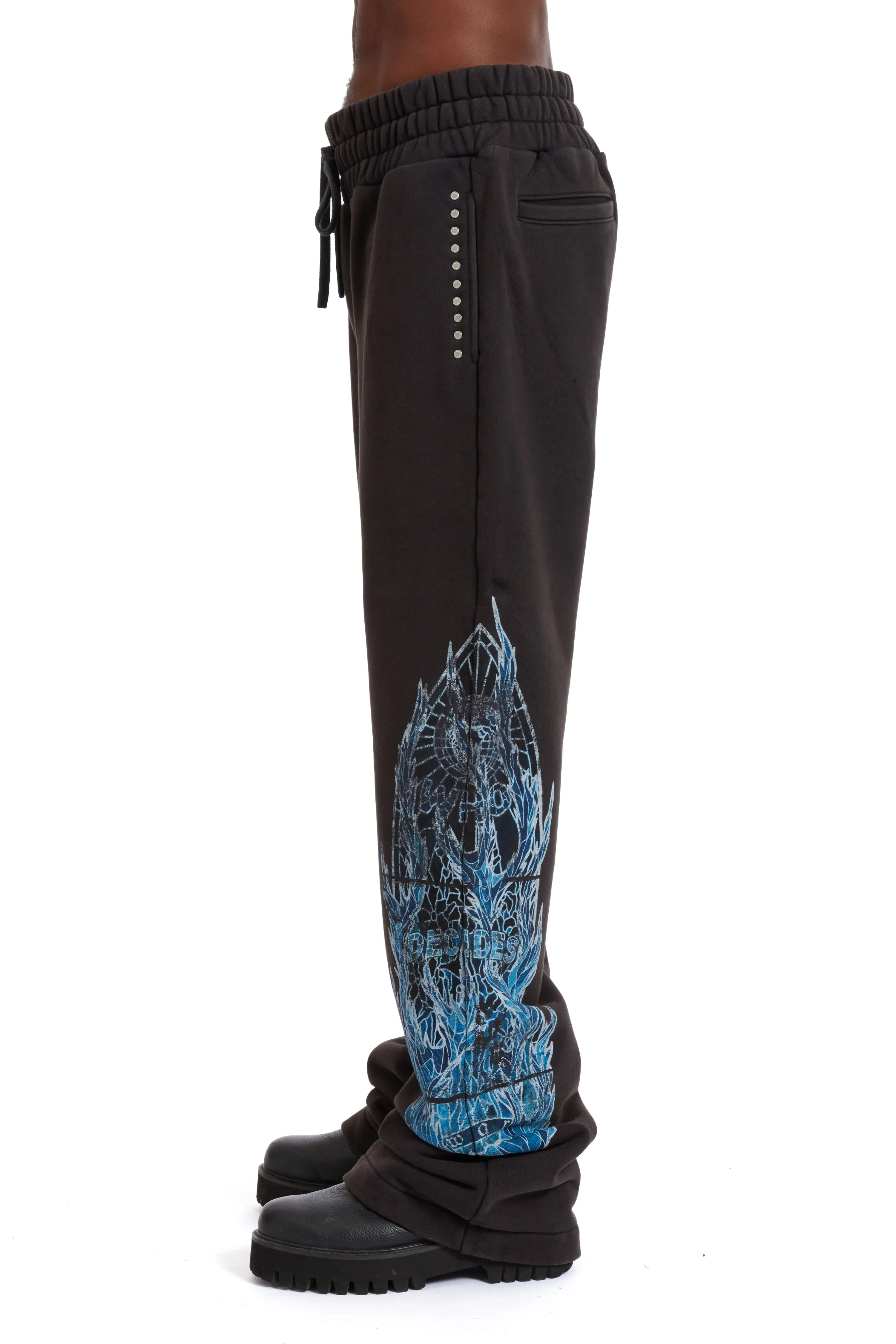FLAME GLASS HARDWARE SWEATPANT sold by WHO DECIDES WAR product image thumbnail 5