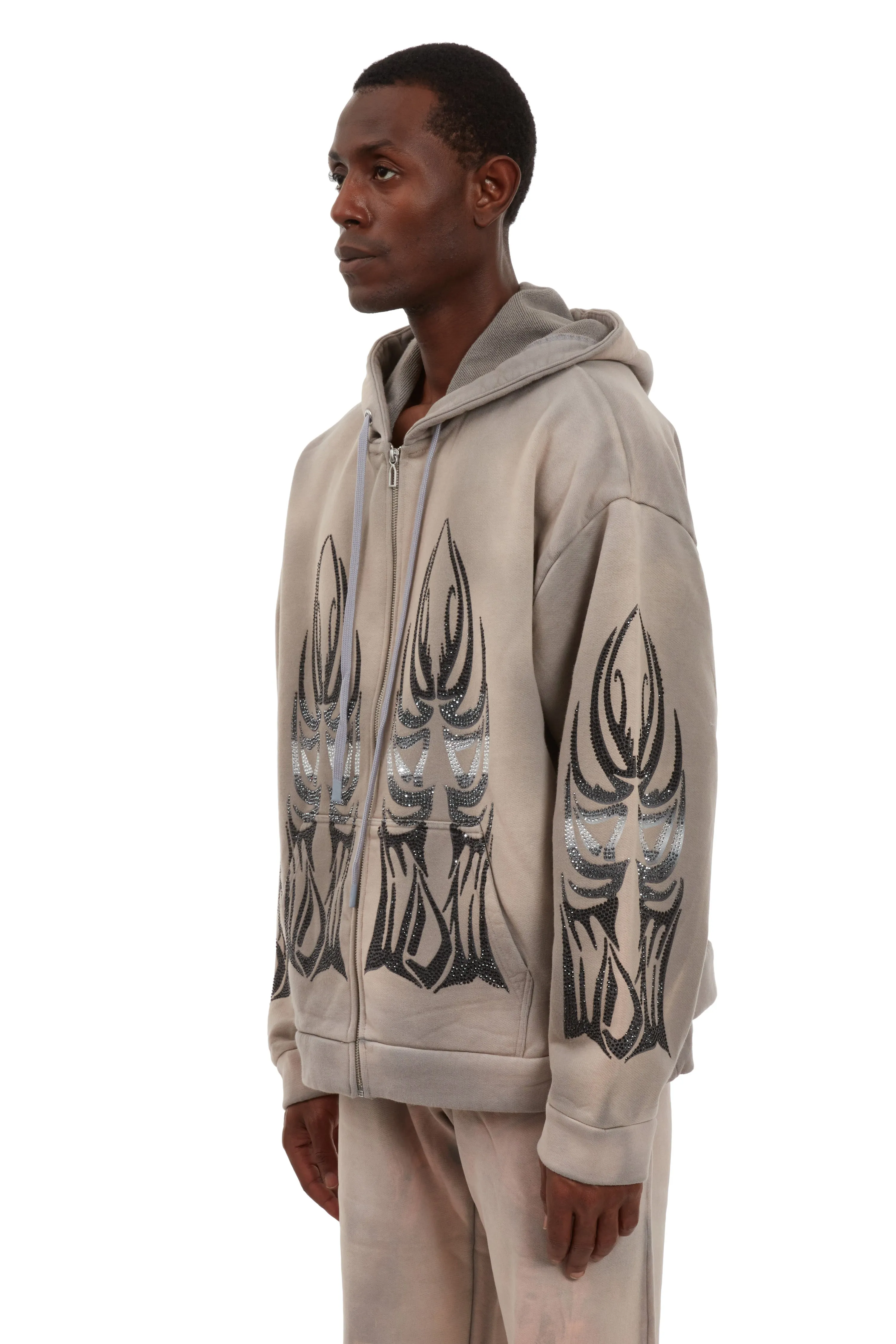WINGED ZIP UP sold by WHO DECIDES WAR product image thumbnail 4