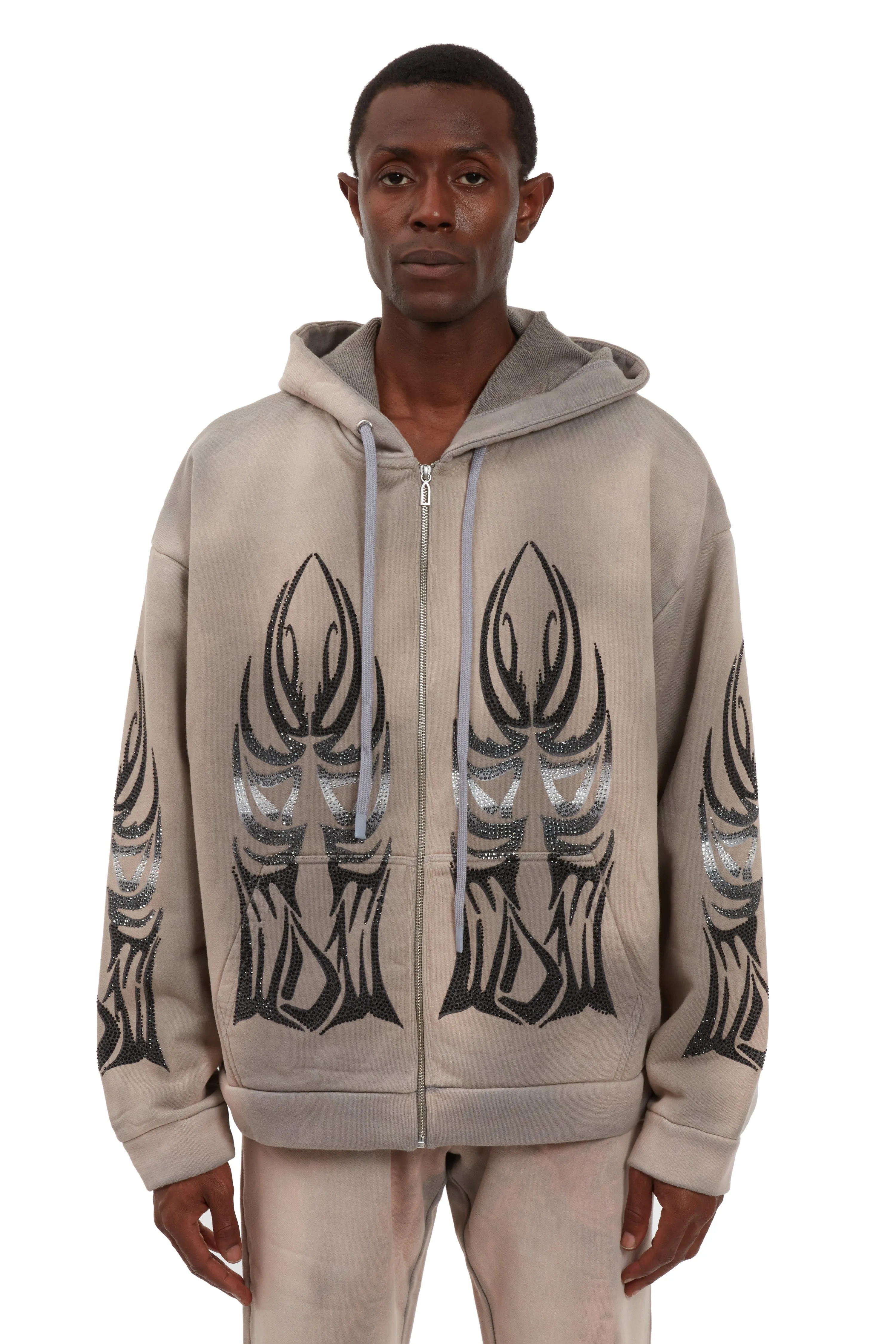 WINGED ZIP UP sold by WHO DECIDES WAR product image thumbnail 3