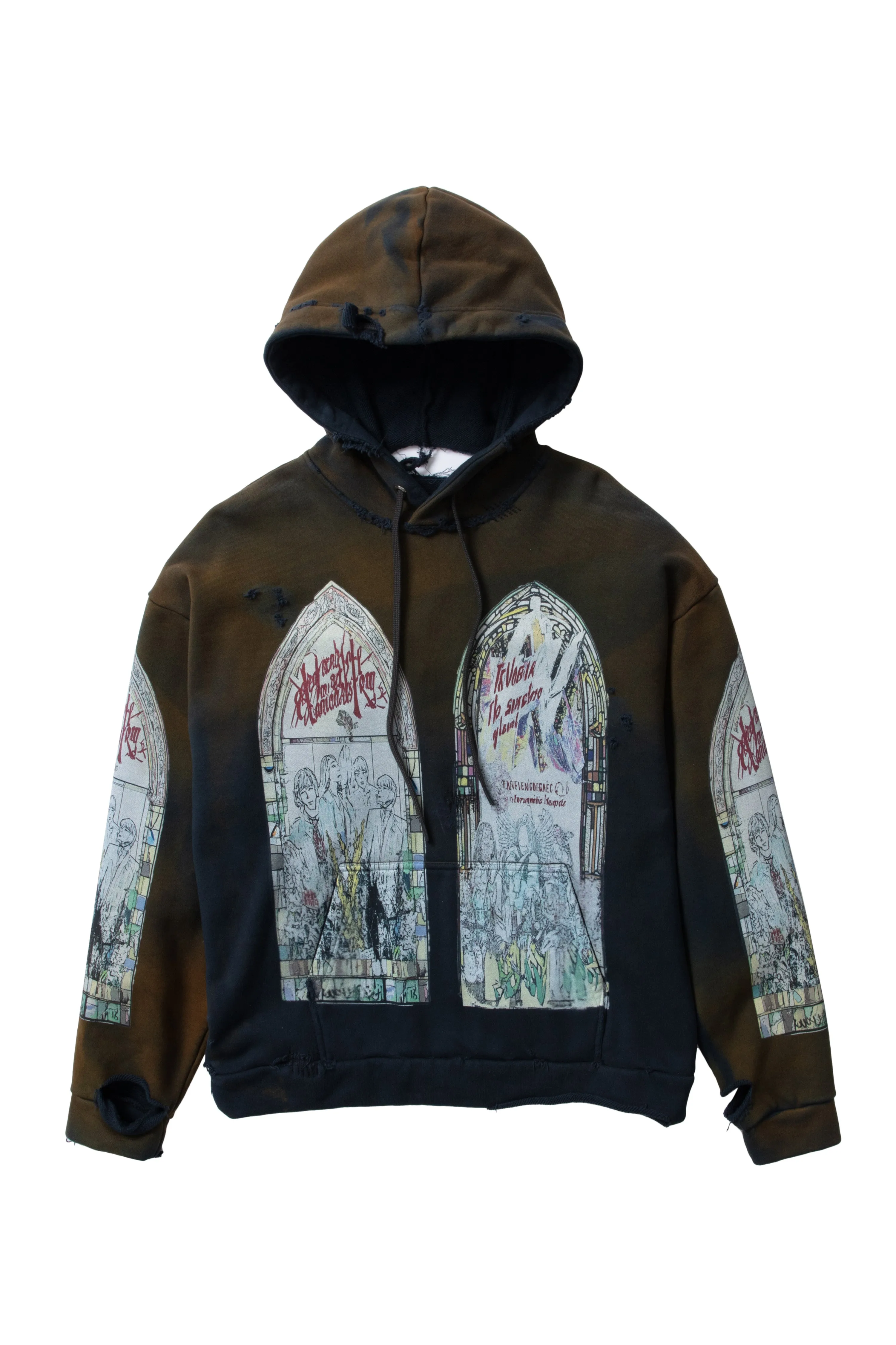 MOTLEY HOODED PULLOVER sold by WHO DECIDES WAR
